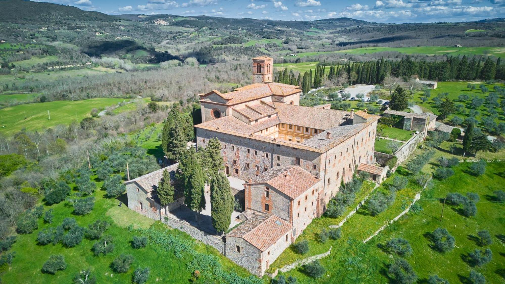 Monastero Sant'Anna In Camprena Villa Pienza Exteriör bild