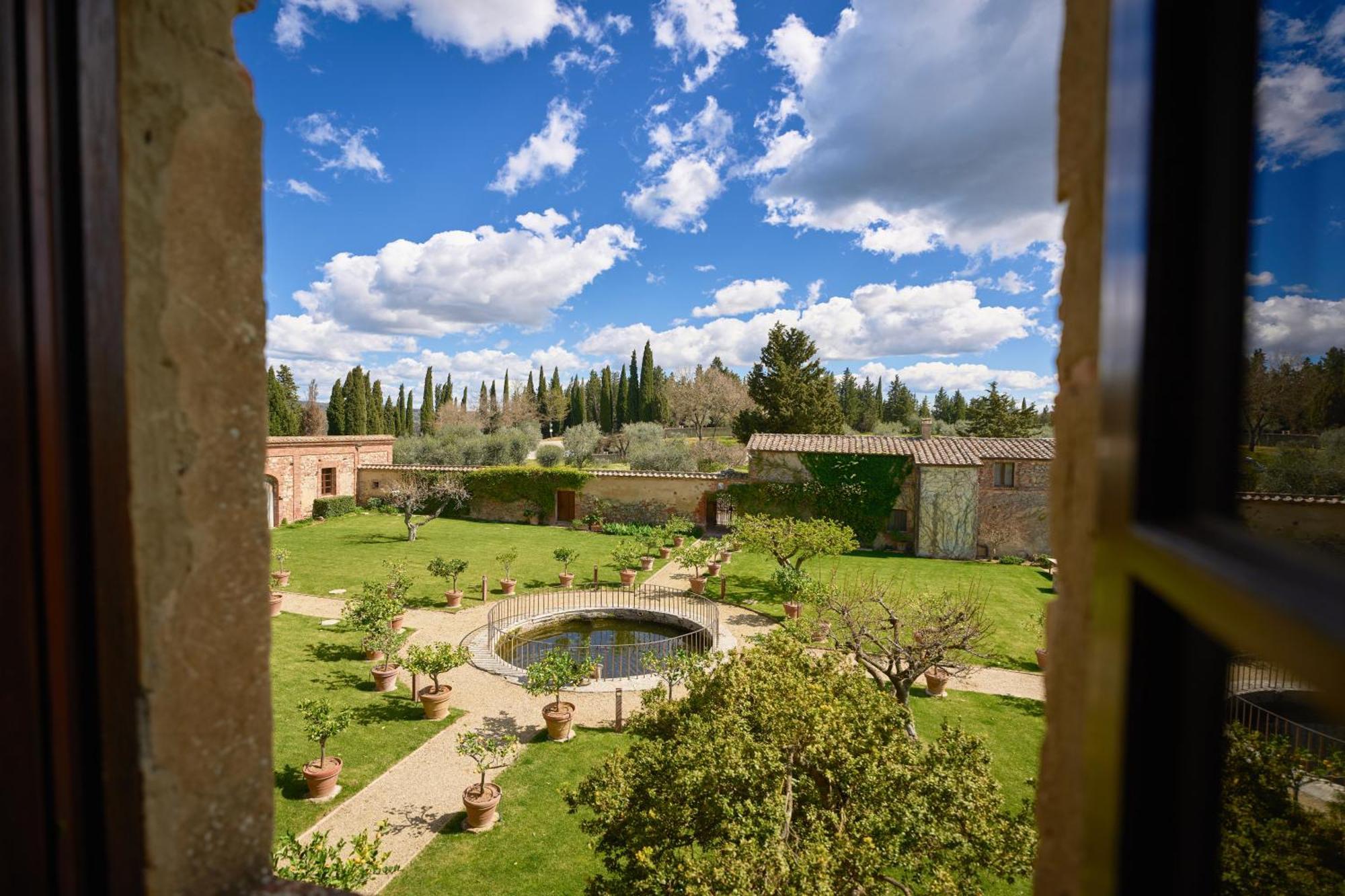 Monastero Sant'Anna In Camprena Villa Pienza Exteriör bild